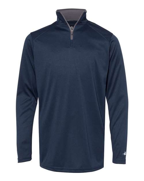 Badger Youth B-Core Quarter-Zip Pullover 2102