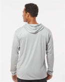 Badger B-Core Hooded Long Sleeve T-Shirt 4105 - Silver