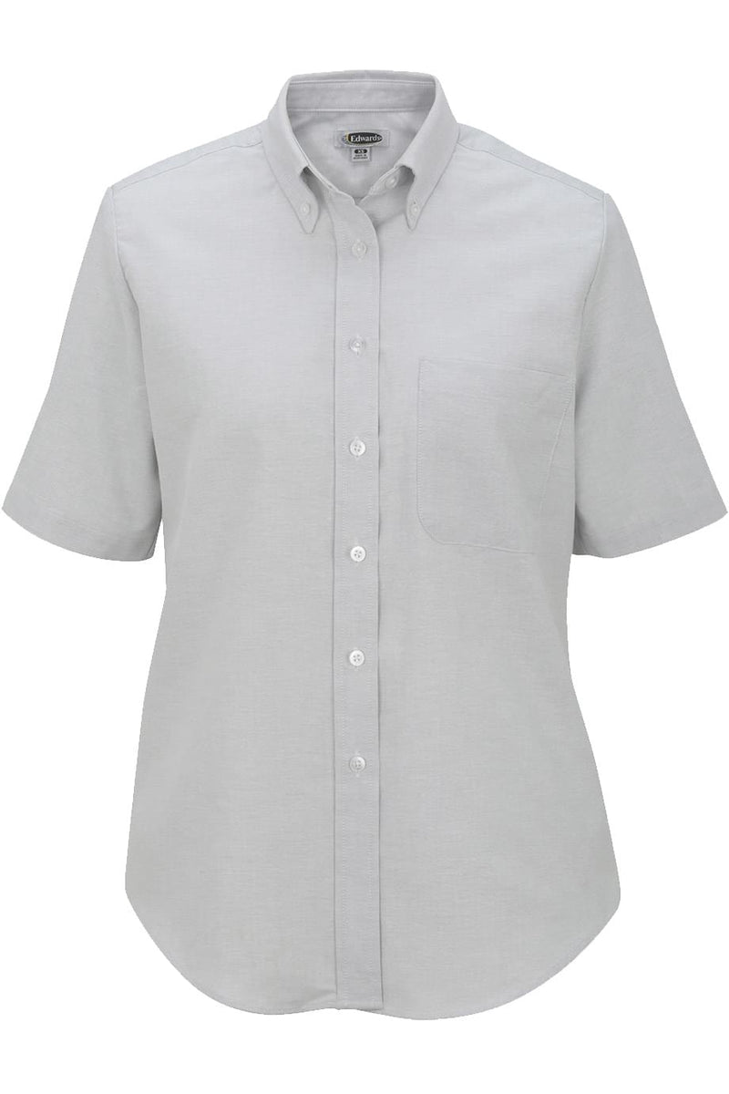 Edwards Easy Care Oxford Short Sleeve Ladies Shirt [