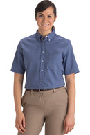 Edwards Easy Care Oxford Short Sleeve Ladies Shirt [