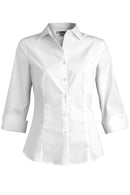 Edwards Ladies Tailored Full-Placket Stretch Blouse [