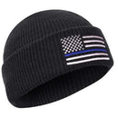 Rothco Thin Blue Line Deluxe Embroidered Watch Cap. Item