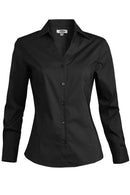 Edwards Stretch Broadcloth Long Sleeve Ladies Shirt [