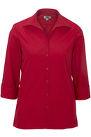 Edwards Lightweight Poplin Three Quarter Sleeve Ladies Shirt [