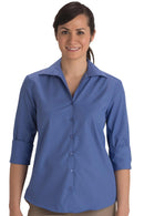 Edwards Lightweight Poplin Three Quarter Sleeve Ladies Shirt [