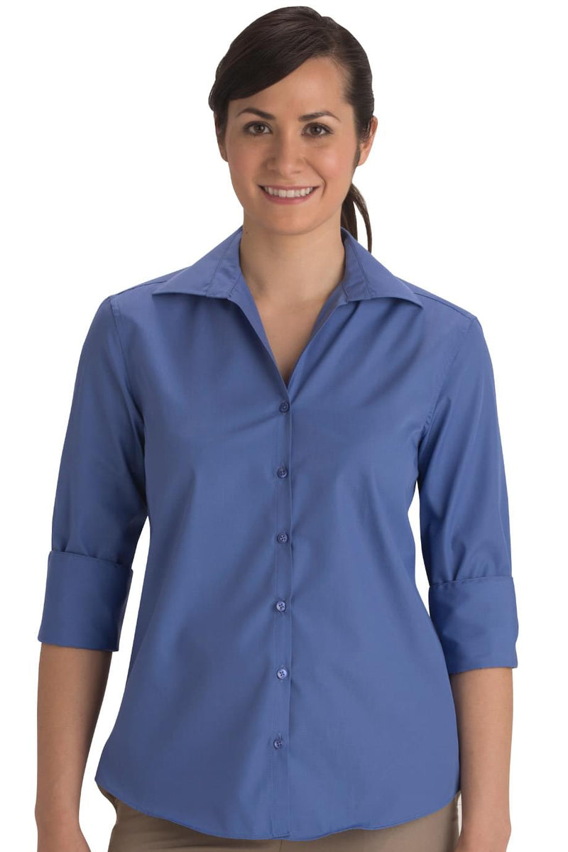 Edwards Lightweight Poplin Three Quarter Sleeve Ladies Shirt [