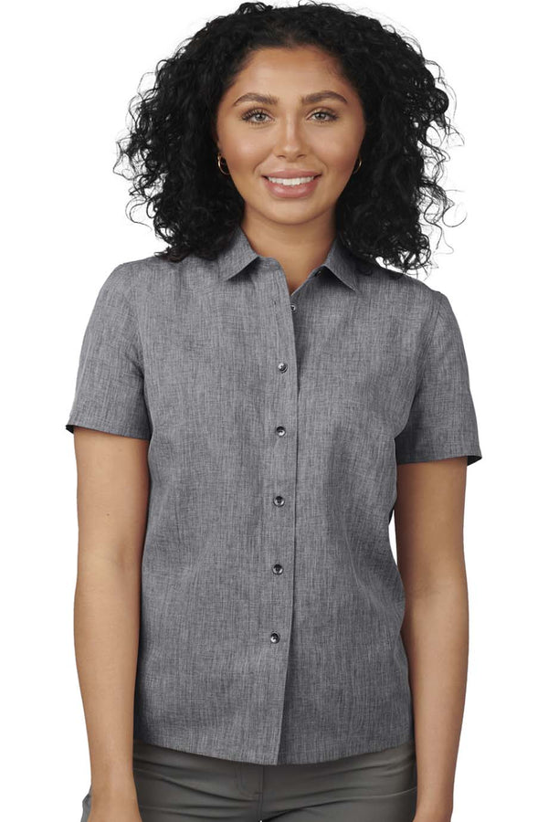 Edwards Melange Ladies Camp Shirt [#5041].  Live Chat for Bulk Discounts