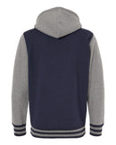 Independent Trading Co. Heavyweight Varsity Full-Zip Hooded Sweatshirt IND45UVZ
