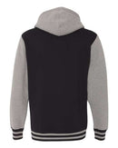 Independent Trading Co. Heavyweight Varsity Full-Zip Hooded Sweatshirt IND45UVZ