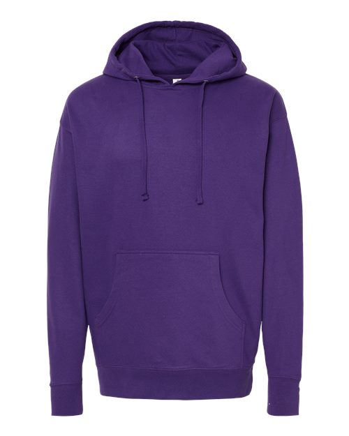 Independent Trading Co. Midweight Hooded Sweatshirt SS4500 - Purple