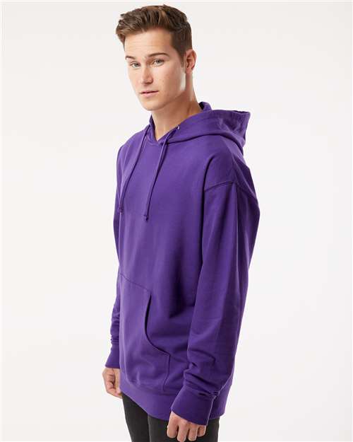 Independent Trading Co. Midweight Hooded Sweatshirt SS4500 - Purple