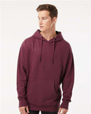 Independent Trading Co. Midweight Hooded Sweatshirt SS4500 - Maroon