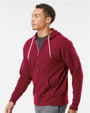 Independent Trading Co. Lightweight Full-Zip Hooded Sweatshirt AFX90UNZ