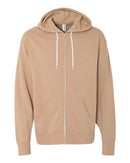 Independent Trading Co. Lightweight Full-Zip Hooded Sweatshirt AFX90UNZ