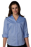 Edwards Stretch Broadcloth Three Quarter Sleeve Ladies Shirt [