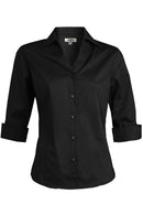Edwards Stretch Broadcloth Three Quarter Sleeve Ladies Shirt [