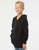 Independent Trading Co. Youth Lightweight Special Blend Raglan Hooded Sweatshirt PRM15YSB