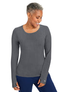 Healing Hands Mackenzie Tee.  Item 5051 in HH KNITS.  Live Chat for Bulk Discounts.