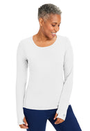 Healing Hands Mackenzie Tee.  Item 5051 in HH KNITS.  Live Chat for Bulk Discounts.