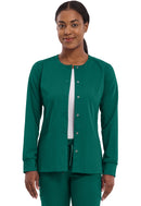 Healing Hands Daisy Jacket.  Item 5063 in HH PURPLE LABEL.  Live Chat for Bulk Discounts.