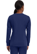 Healing Hands Daisy Jacket.  Item 5063 in HH PURPLE LABEL.  Live Chat for Bulk Discounts.
