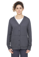 Healing Hands Becca Jacket.  Item 5077 in HH KNITS.  Live Chat for Bulk Discounts.