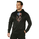 Rothco Bearded Skull Concealed Carry Hoodie - Black. Item