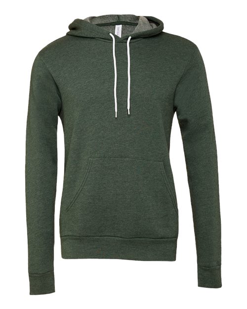 BELLA + CANVAS Sponge Fleece Hoodie 3719 - Heather Forest