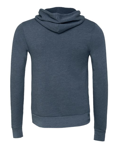 BELLA + CANVAS Sponge Fleece Hoodie 3719 - Heather Navy
