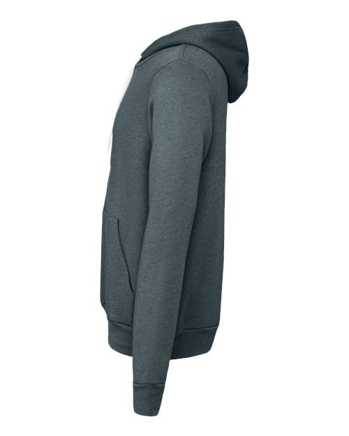 BELLA + CANVAS Sponge Fleece Hoodie 3719 - Heather Slate
