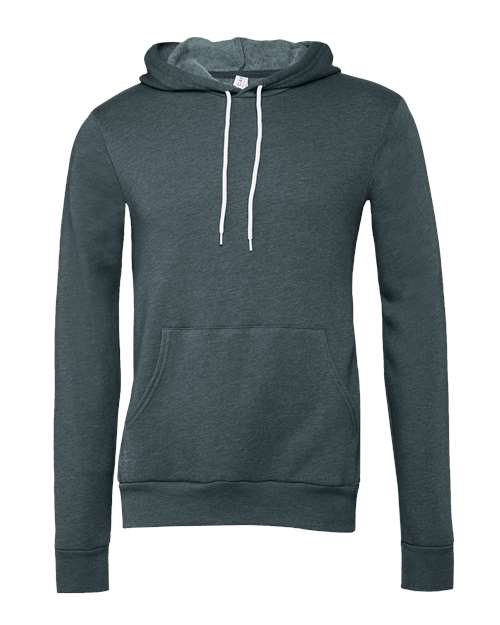 BELLA + CANVAS Sponge Fleece Hoodie 3719 - Heather Slate