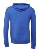 BELLA + CANVAS Sponge Fleece Hoodie 3719 - Heather True Royal