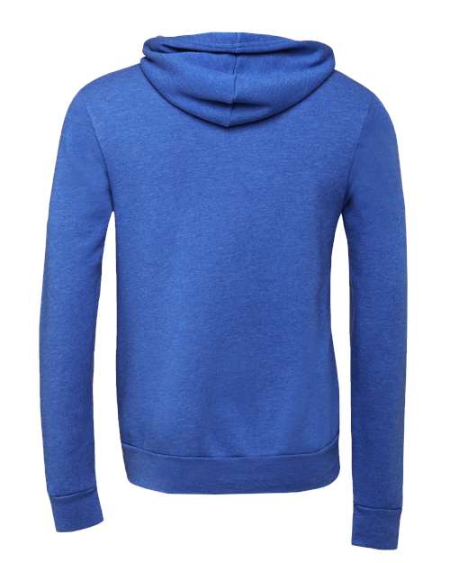 BELLA + CANVAS Sponge Fleece Hoodie 3719 - Heather True Royal
