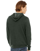 BELLA + CANVAS Sponge Fleece Full-Zip Hoodie 3739 - Heather Forest