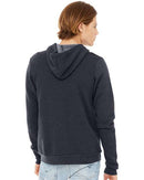 BELLA + CANVAS Sponge Fleece Full-Zip Hoodie 3739 - Heather Navy