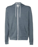 BELLA + CANVAS Sponge Fleece Full-Zip Hoodie 3739 - Heather Slate