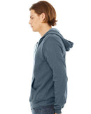 BELLA + CANVAS Sponge Fleece Full-Zip Hoodie 3739 - Heather Slate
