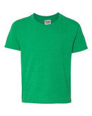 JERZEES Dri-Power® Youth 50/50 T-Shirt 29BR - Irish Green Heather