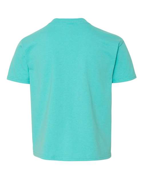 JERZEES Dri-Power® Youth 50/50 T-Shirt 29BR - Scuba Blue
