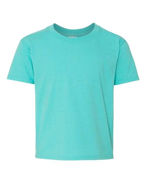 JERZEES Dri-Power® Youth 50/50 T-Shirt 29BR - Scuba Blue