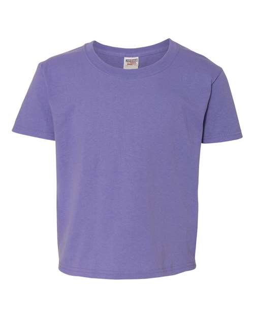 JERZEES Dri-Power® Youth 50/50 T-Shirt 29BR - Violet