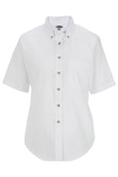Edwards Easy Care Poplin Short Sleeve Ladies Shirt [