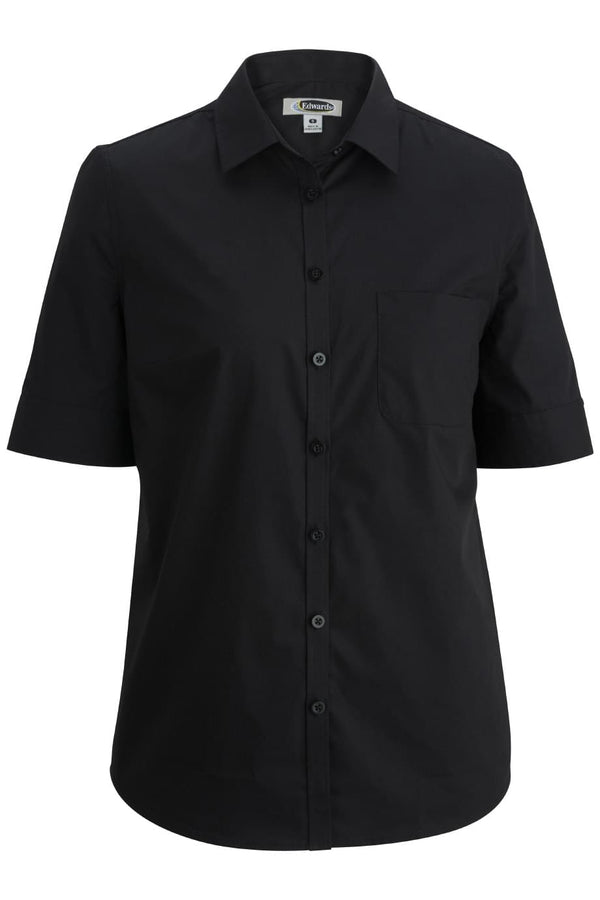 Edwards Comfort Stretch Short Sleeve Ladies Shirt [#5231].  Live Chat for Bulk Discounts