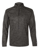Badger Tonal Blend Quarter-Zip Pullover 4172