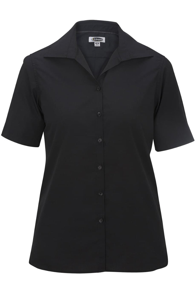 Edwards Lightweight Poplin Short Sleeve Ladies Shirt [