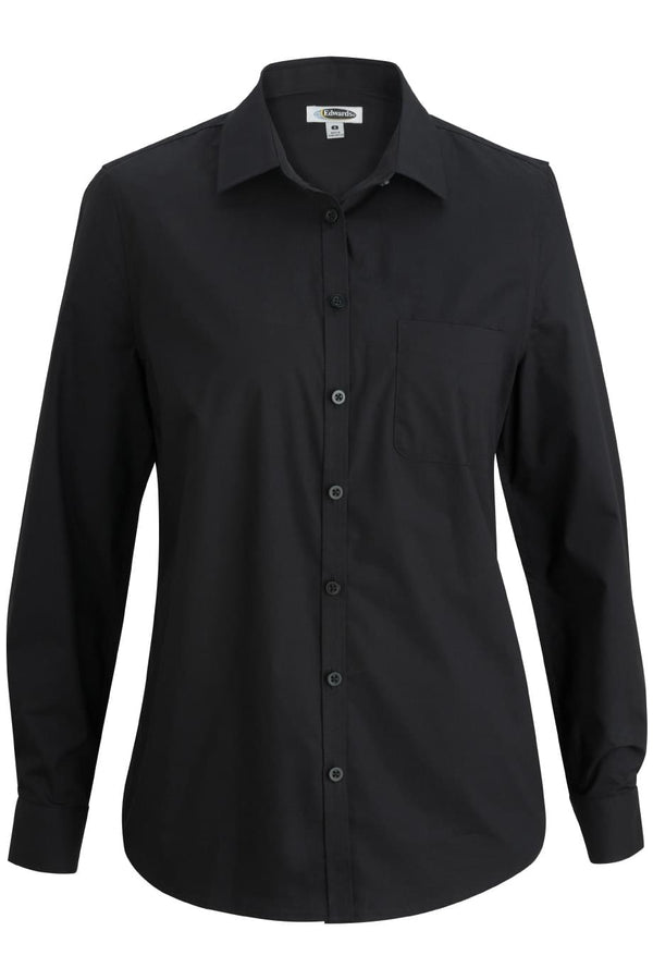 Edwards Comfort Stretch Long Sleeve Ladies Shirt [#5246].  Live Chat for Bulk Discounts