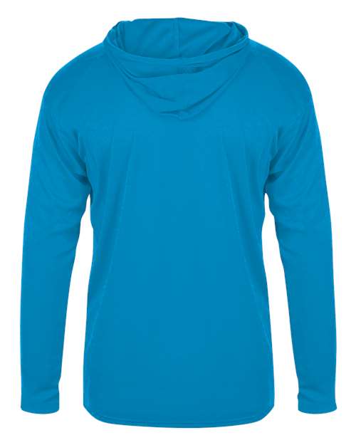 Badger Youth B-Core Long Sleeve Hooded T-Shirt 2105