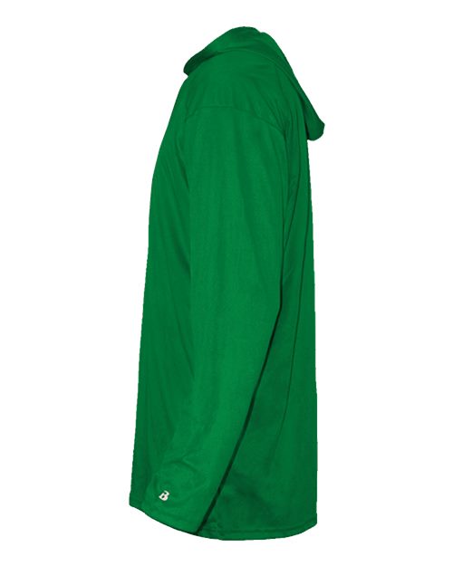 Badger Youth B-Core Long Sleeve Hooded T-Shirt 2105