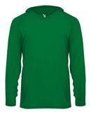 Badger Youth B-Core Long Sleeve Hooded T-Shirt 2105