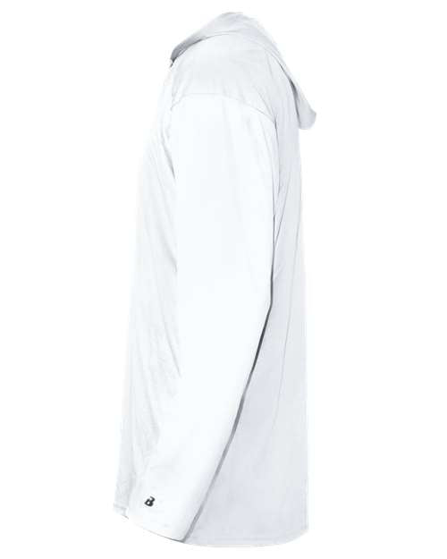 Badger Youth B-Core Long Sleeve Hooded T-Shirt 2105